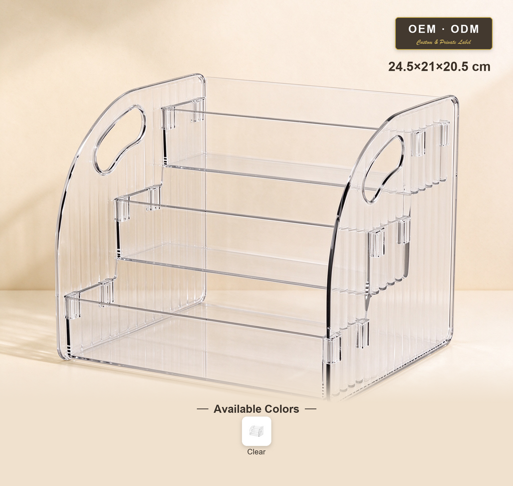 bathroom wall shelf
kitchen wall organizer
clear display stand
acrylic storage rack
wall mounted shelf