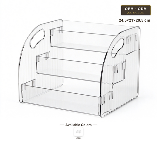 bathroom wall shelf
kitchen wall organizer
clear display stand
acrylic storage rack
wall mounted shelf