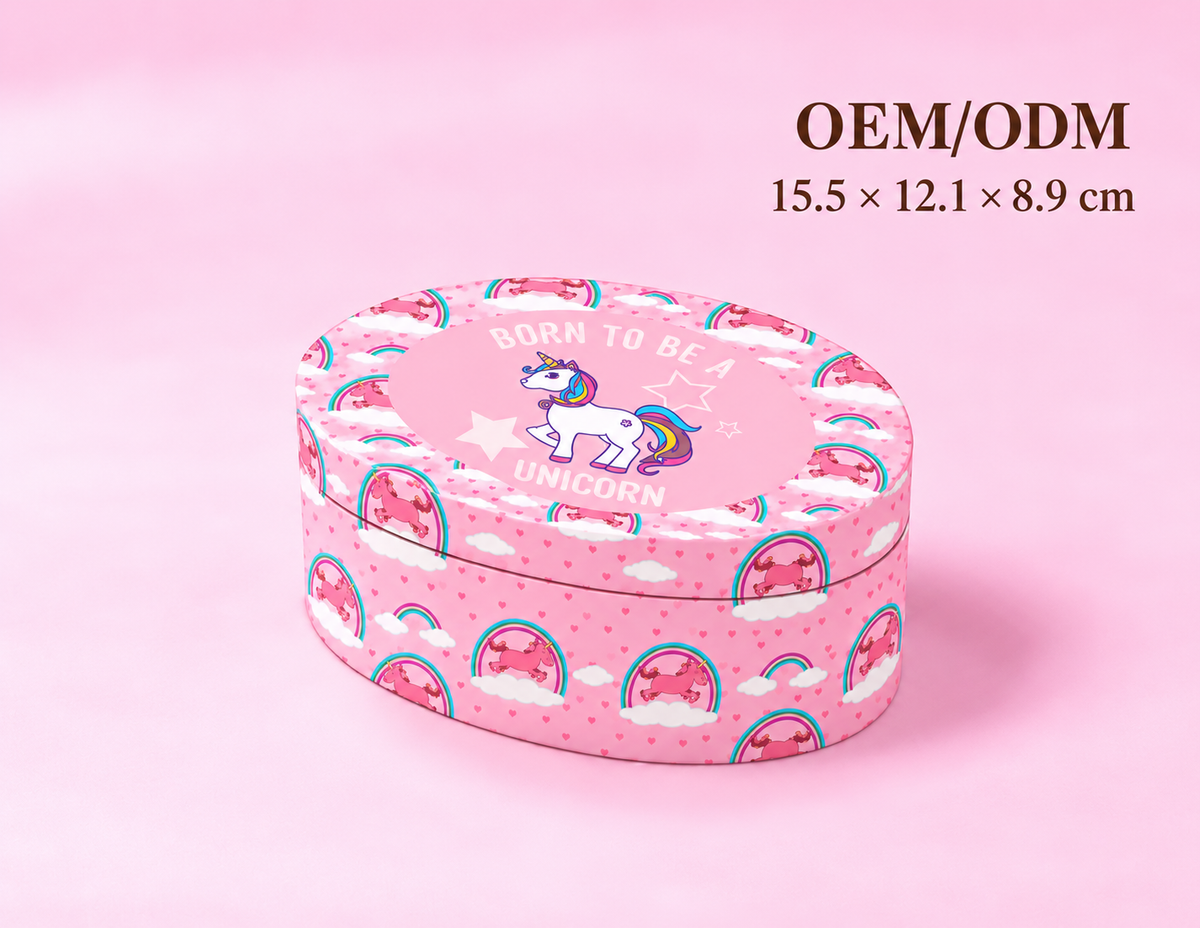 oval musical jewelry box for girls
pink unicorn rainbow music box
compact spinning dancer keepsake
kids birthday gift music box
wholesale music box
