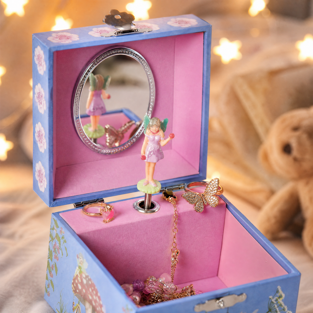4 Inch Wooden Music Box Classic Clockwork Melody Box Custom Engraved Gift for Birthday Valentine