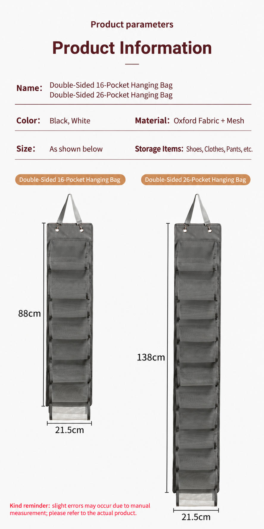 foldable yoga pants organizer
16 pocket hanging leggings bag
collapsible activewear storage
wardrobe hanging organizer