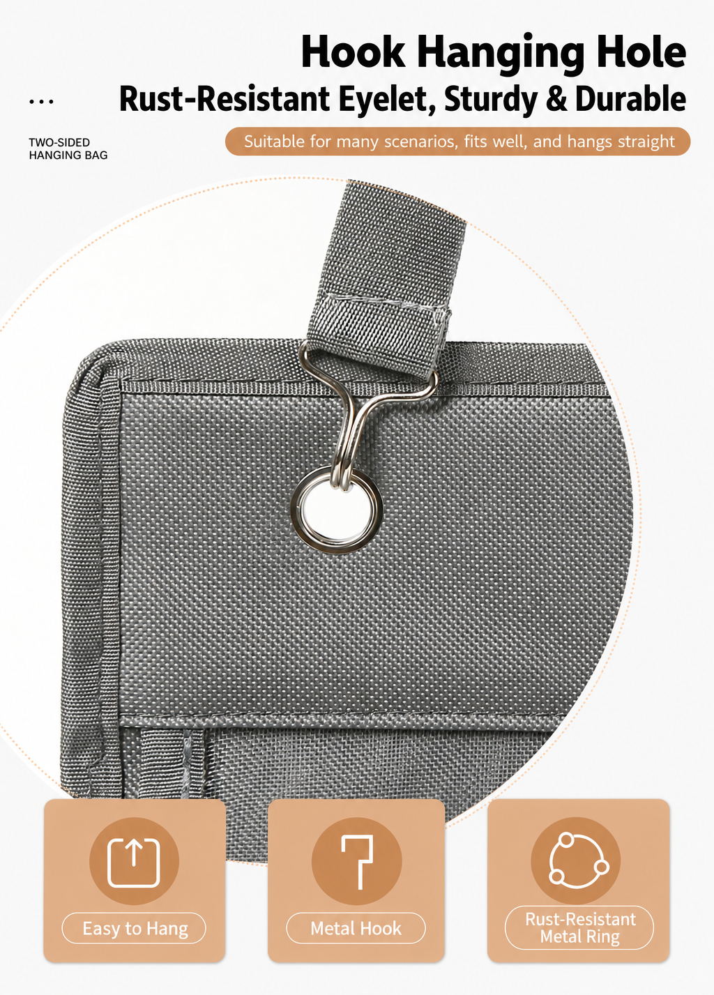 Foldable 16-Pocket Hanging Yoga Pants Organizer, Collapsible Wardrobe Bag