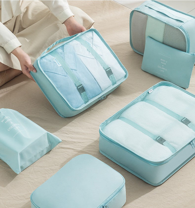 foldable packing cubes 7 piece
travel luggage organizer pink
collapsible suitcase bags
lightweight packing cubes