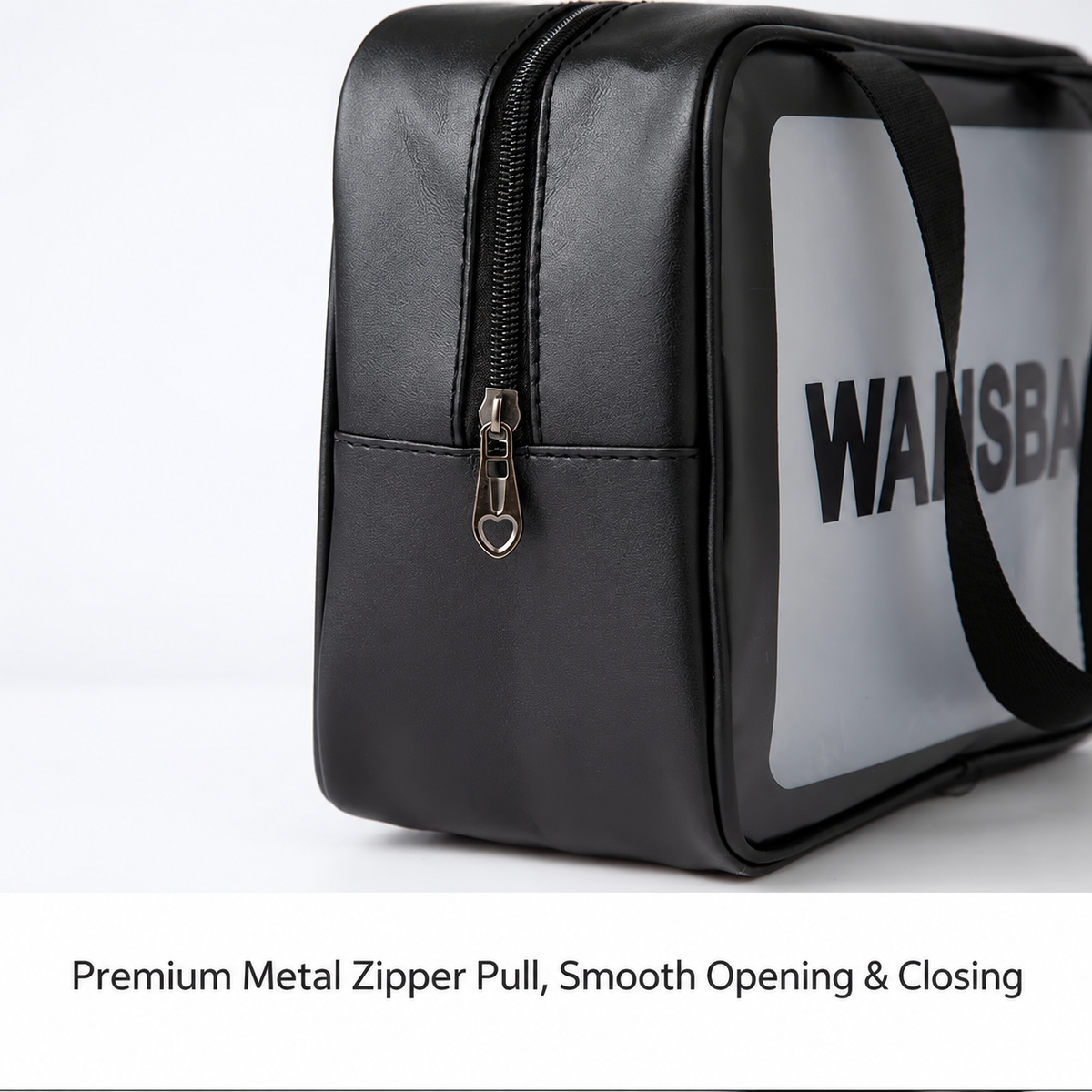foldable large toiletry bag
white travel cosmetic organizer
folding makeup pouch
portable bathroom bag