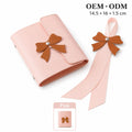Kids Hair Accessories Organizer, PU Leather Hair Clip Storage Book with Hair Accessories Included, Gift for Girls