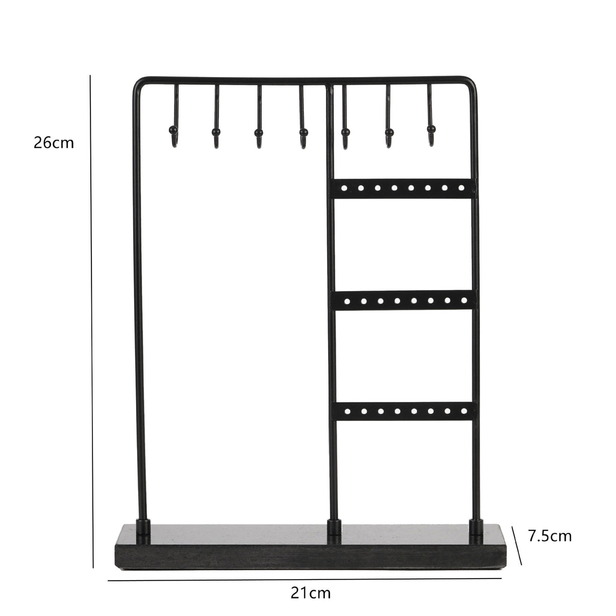 black marble jewelry display stand
heavy base anti tip necklace holder
earring jewelry organizer rack
luxury vanity jewelry stand
wholesale jewelry display
