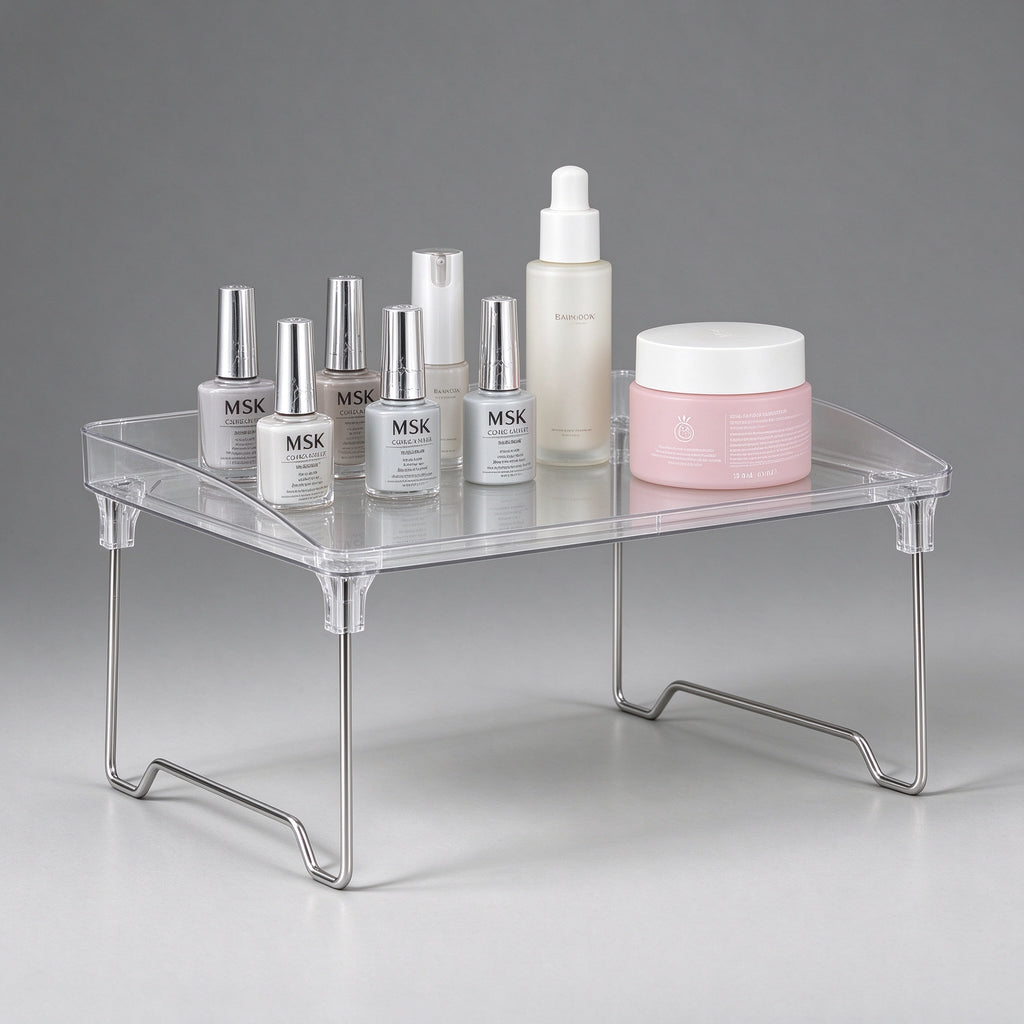 foldable corner shelf
metal frame storage rack
clear corner organizer
bathroom corner shelf
folding corner rack